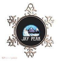 Snowboard Skier Skiing Vermont Jay Peak Mountain Meaningful Gift Ornament thumb 0