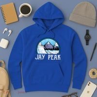 Snowboard Skier Skiing Vermont Jay Peak Mountain Meaningful Gift Hoodie thumb 3
