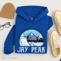 Snowboard Skier Skiing Vermont Jay Peak Mountain Meaningful Gift Hoodie thumb 4