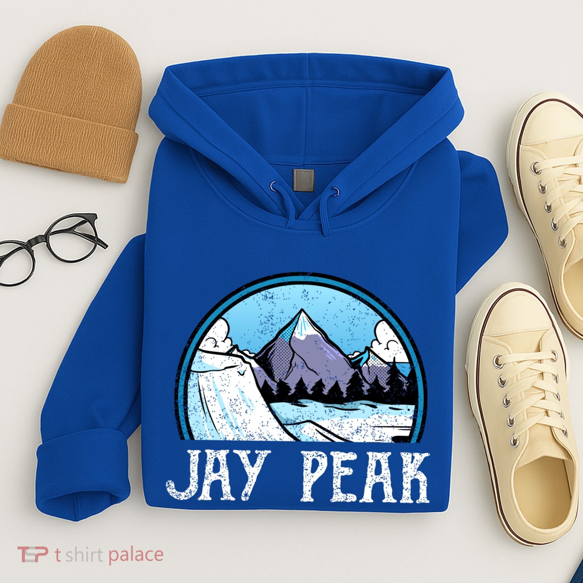 Snowboard Skier Skiing Vermont Jay Peak Mountain Meaningful Gift Hoodie