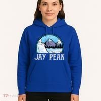 Snowboard Skier Skiing Vermont Jay Peak Mountain Meaningful Gift Hoodie thumb 5