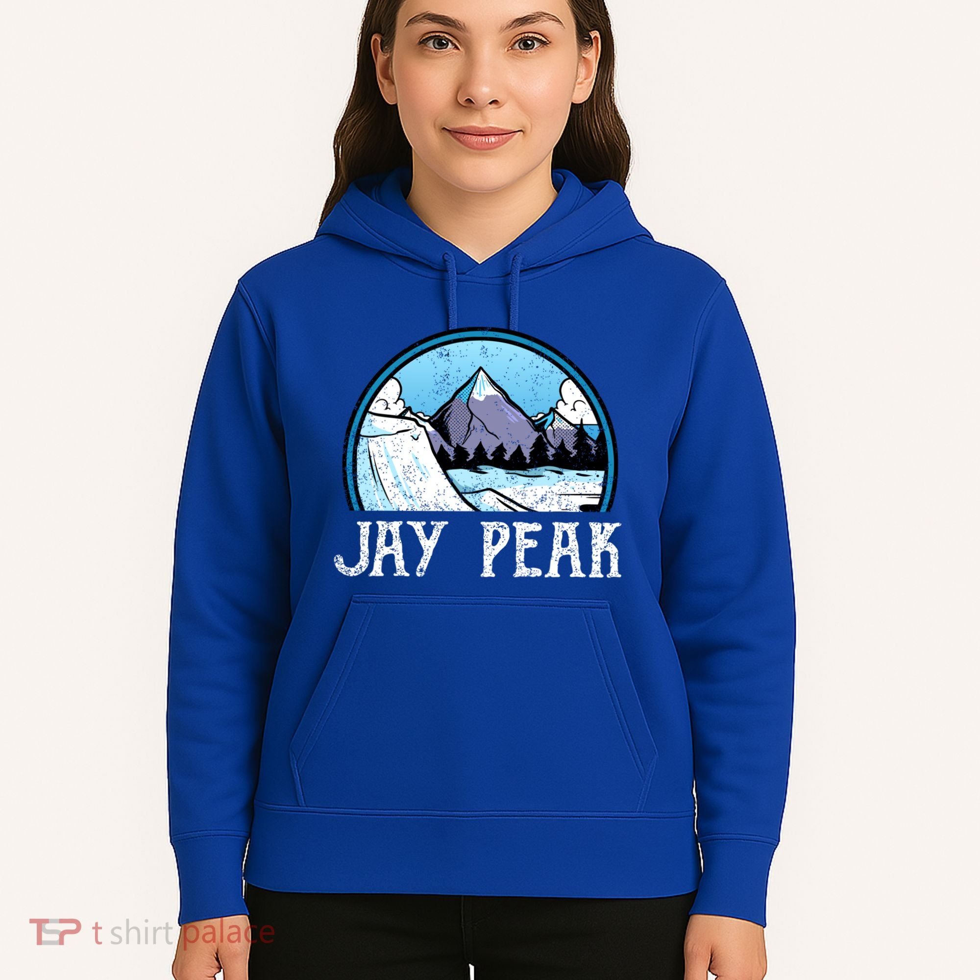 Snowboard Skier Skiing Vermont Jay Peak Mountain Meaningful Gift Hoodie