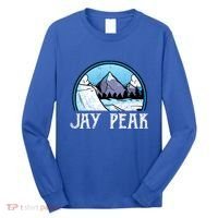 Snowboard Skier Skiing Vermont Jay Peak Mountain Meaningful Gift Long Sleeve Shirt thumb 0