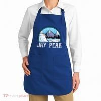 Snowboard Skier Skiing Vermont Jay Peak Mountain Meaningful Gift Apron thumb 2