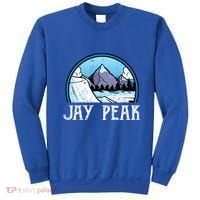Snowboard Skier Skiing Vermont Jay Peak Mountain Meaningful Gift Sweatshirt thumb 0