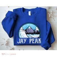 Snowboard Skier Skiing Vermont Jay Peak Mountain Meaningful Gift Sweatshirt thumb 2