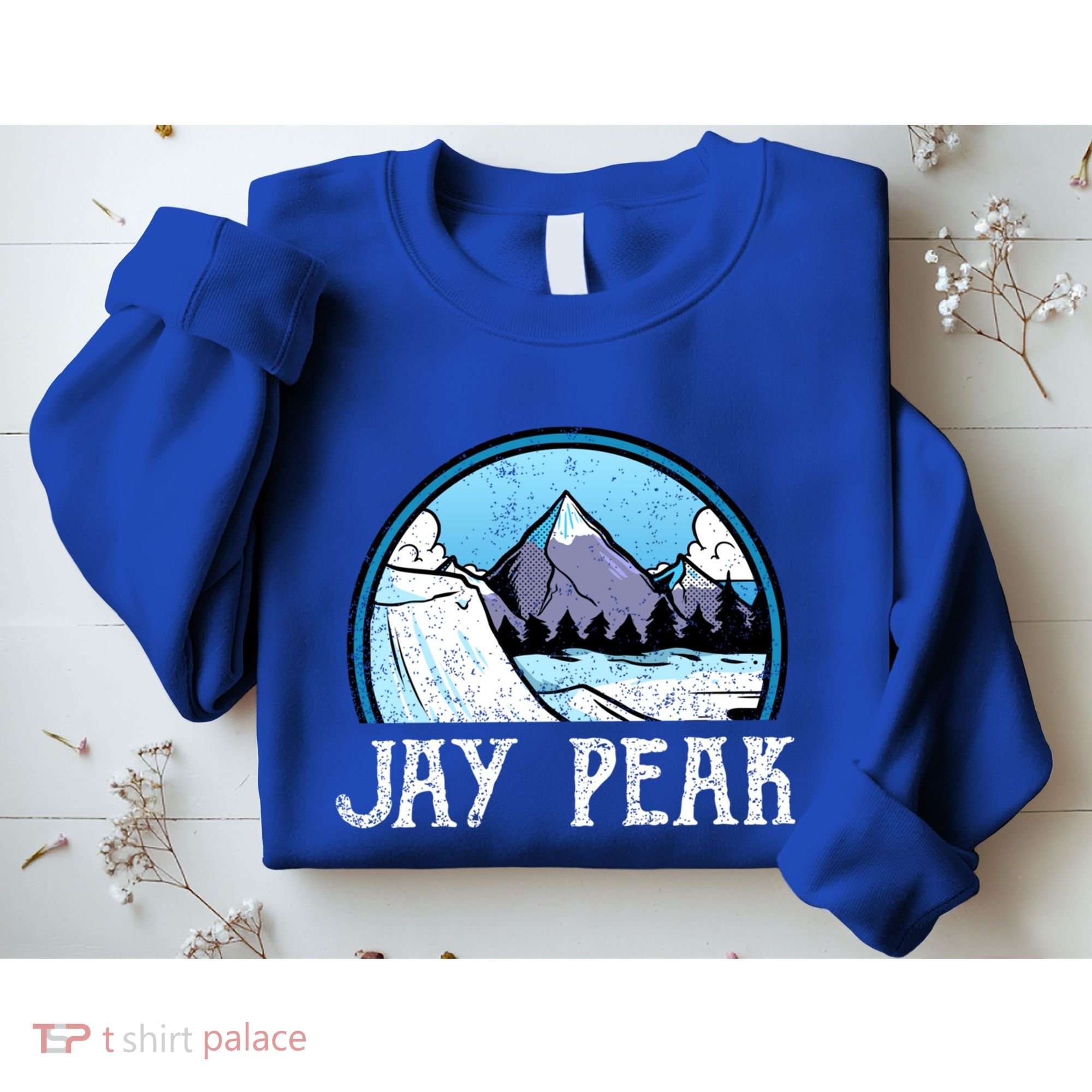 Snowboard Skier Skiing Vermont Jay Peak Mountain Meaningful Gift Sweatshirt