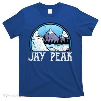 Snowboard Skier Skiing Vermont Jay Peak Mountain Meaningful Gift T-Shirt