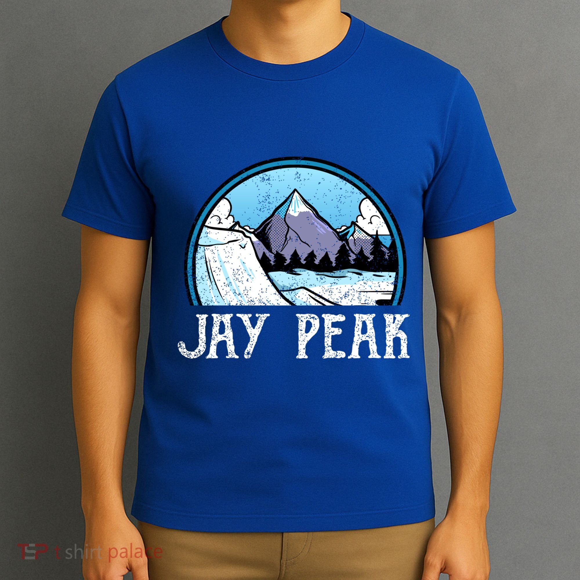 Snowboard Skier Skiing Vermont Jay Peak Mountain Meaningful Gift T-Shirt