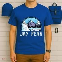 Snowboard Skier Skiing Vermont Jay Peak Mountain Meaningful Gift T-Shirt thumb 6