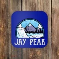 Snowboard Skier Skiing Vermont Jay Peak Mountain Meaningful Gift Coaster thumb 0