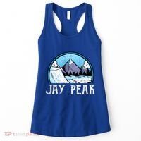 Snowboard Skier Skiing Vermont Jay Peak Mountain Meaningful Gift Women's Tank Top thumb 0