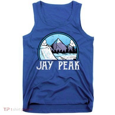 Snowboard Skier Skiing Vermont Jay Peak Mountain Meaningful Gift Tank Top