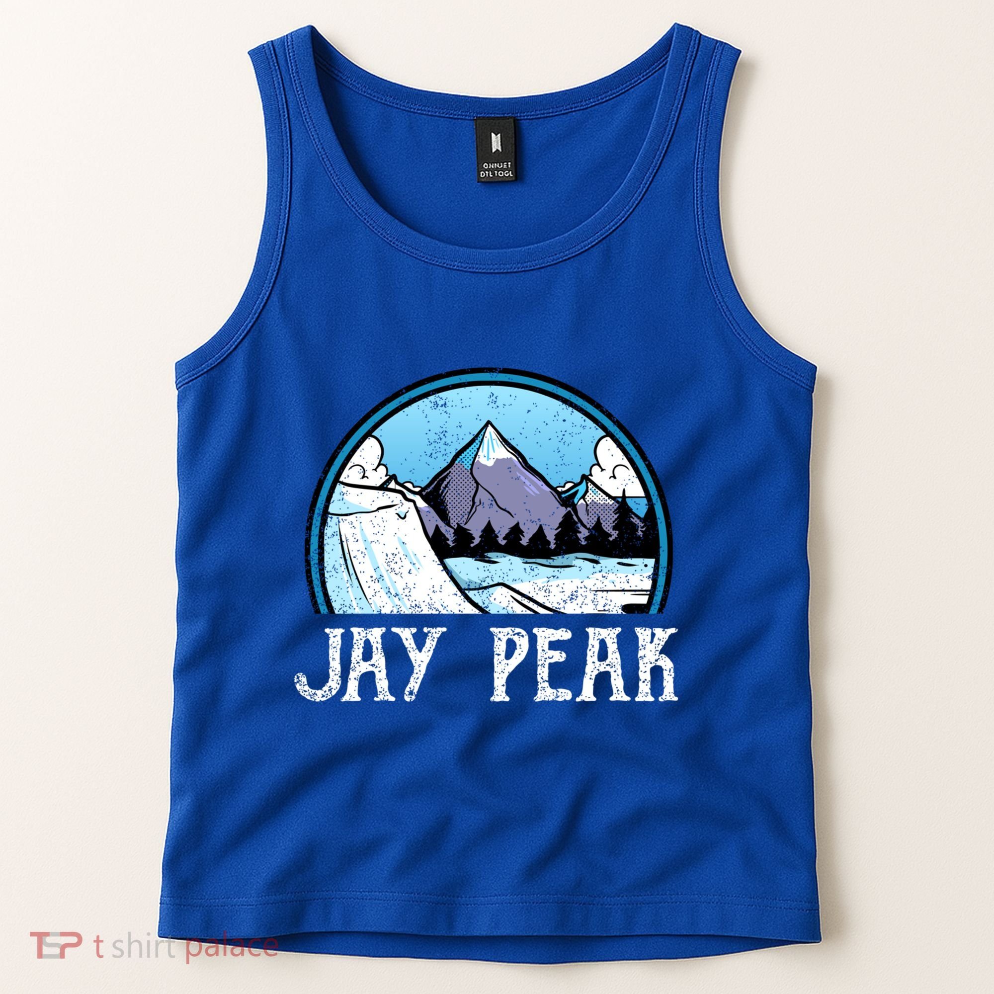 Snowboard Skier Skiing Vermont Jay Peak Mountain Meaningful Gift Tank Top