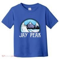 Snowboard Skier Skiing Vermont Jay Peak Mountain Meaningful Gift Toddler T-Shirt thumb 0