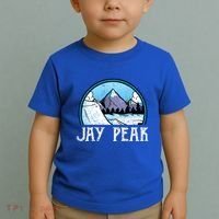 Snowboard Skier Skiing Vermont Jay Peak Mountain Meaningful Gift Toddler T-Shirt thumb 2