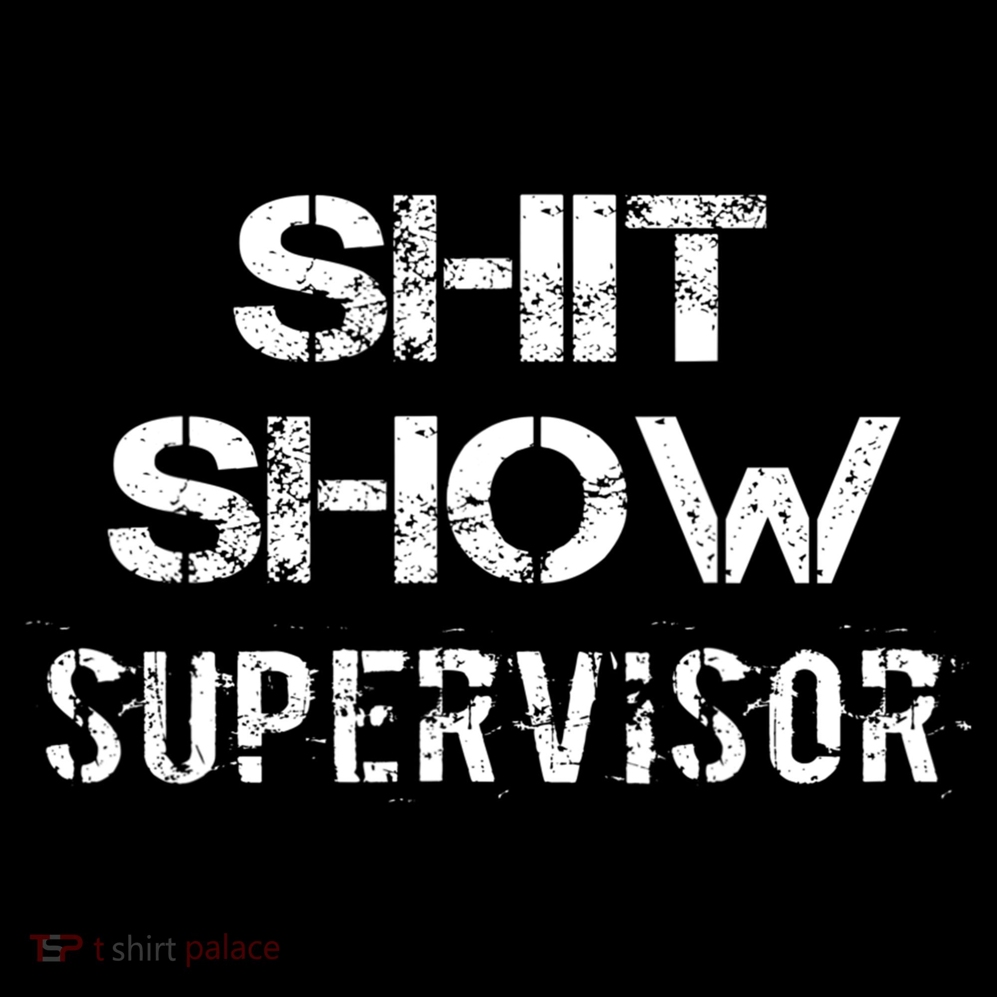 Shit Show Supervisor Funny Mom Boss Manager Teacher Gift Ornament