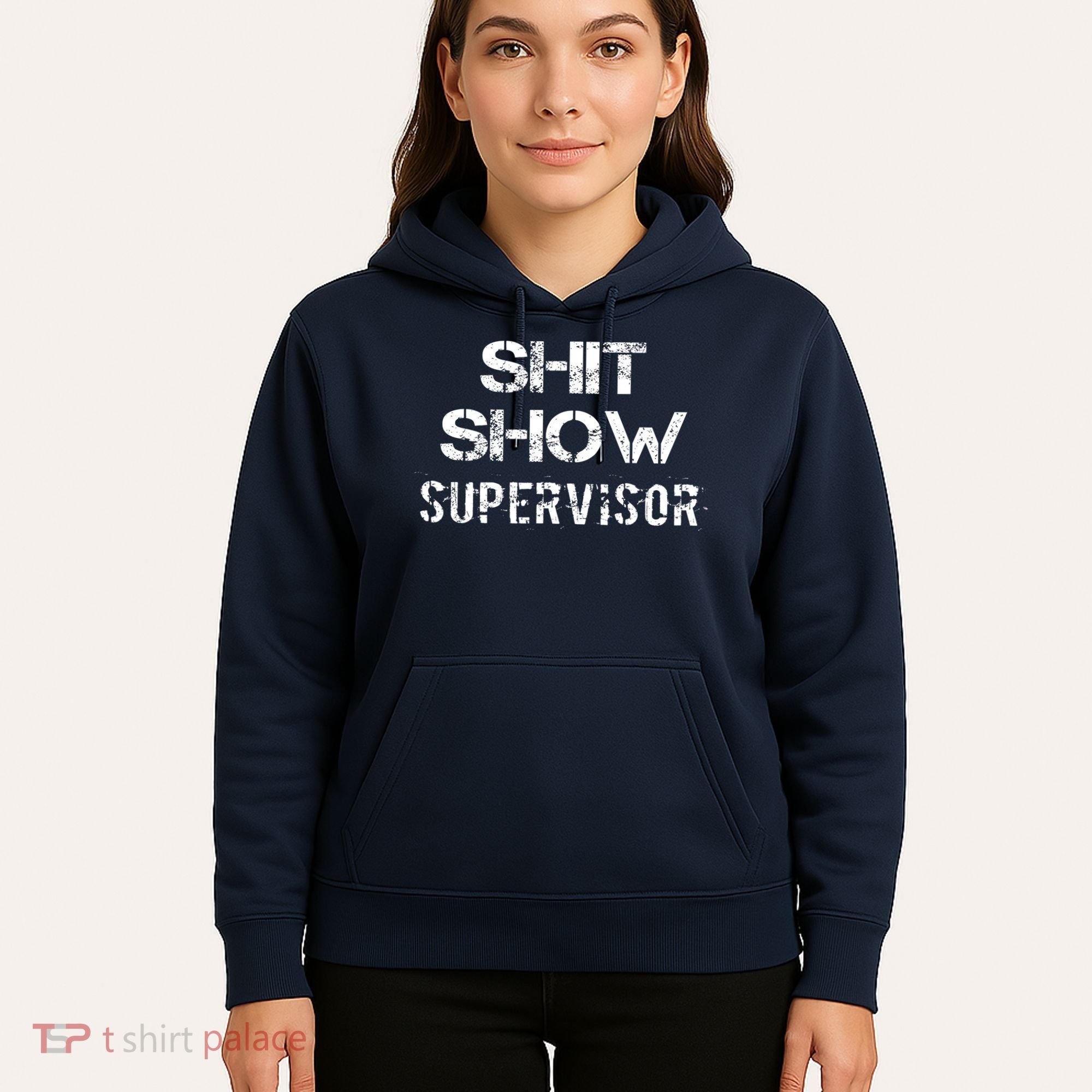Shit Show Supervisor Funny Mom Boss Manager Teacher Gift Hoodie