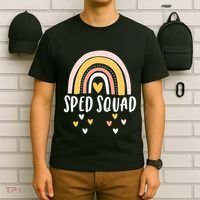 Sped Squad Special Education Teacher Sped Ed Teacher Gift T-Shirt thumb 6