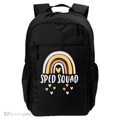 Sped Squad Special Education Teacher Sped Ed Teacher Gift Backpack