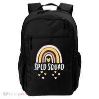 Sped Squad Special Education Teacher Sped Ed Teacher Gift Backpack thumb 0