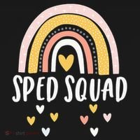 Sped Squad Special Education Teacher Sped Ed Teacher Gift Backpack thumb 2