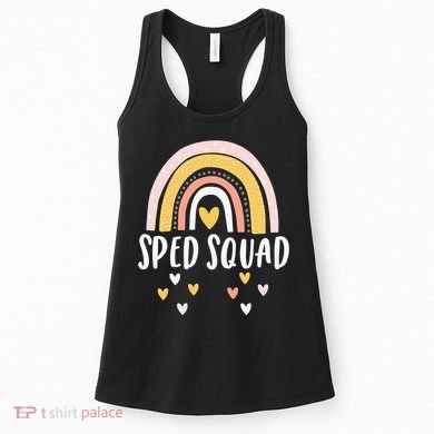 Sped Squad Special Education Teacher Sped Ed Teacher Gift Women's Tank Top