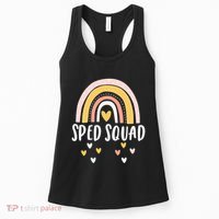 Sped Squad Special Education Teacher Sped Ed Teacher Gift Women's Tank Top thumb 0