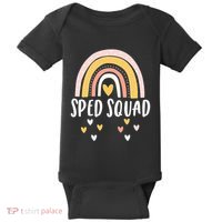 Sped Squad Special Education Teacher Sped Ed Teacher Gift Baby Bodysuit thumb 0