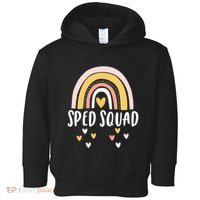 Sped Squad Special Education Teacher Sped Ed Teacher Gift Toddler Hoodie thumb 0