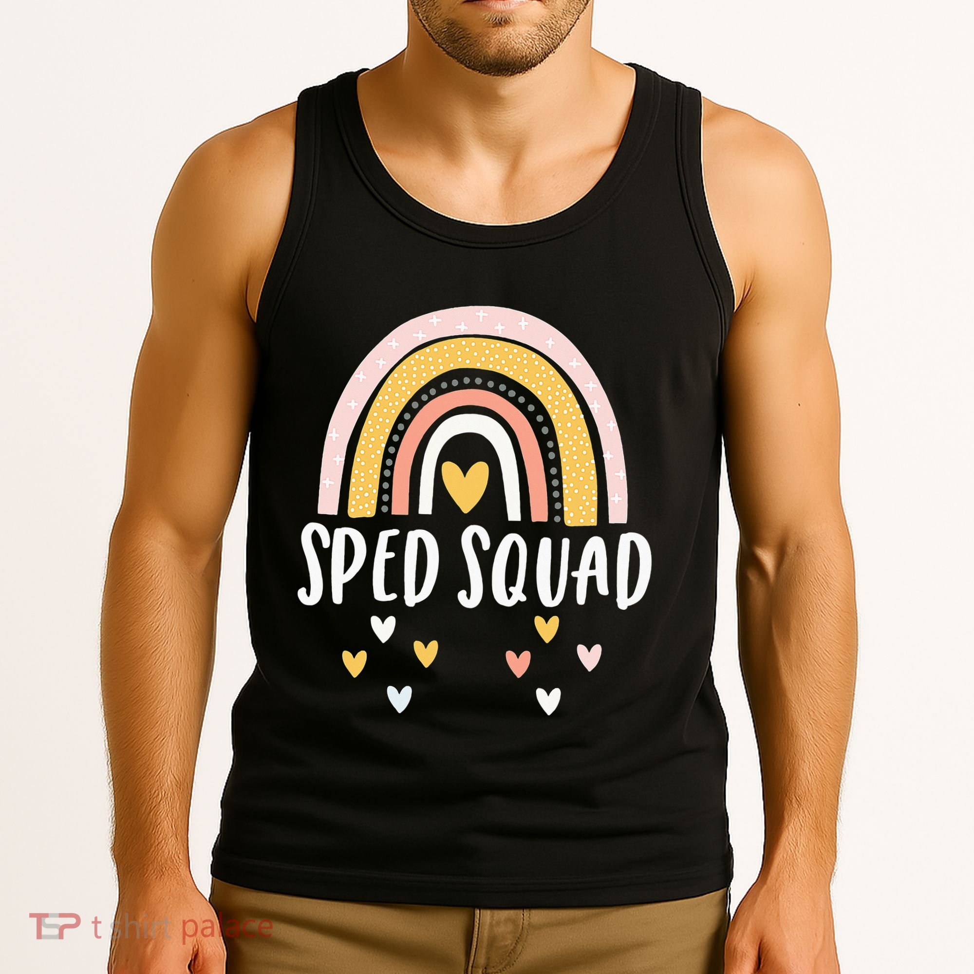 Sped Squad Special Education Teacher Sped Ed Teacher Gift Tank Top