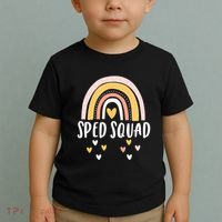 Sped Squad Special Education Teacher Sped Ed Teacher Gift Toddler T-Shirt thumb 2