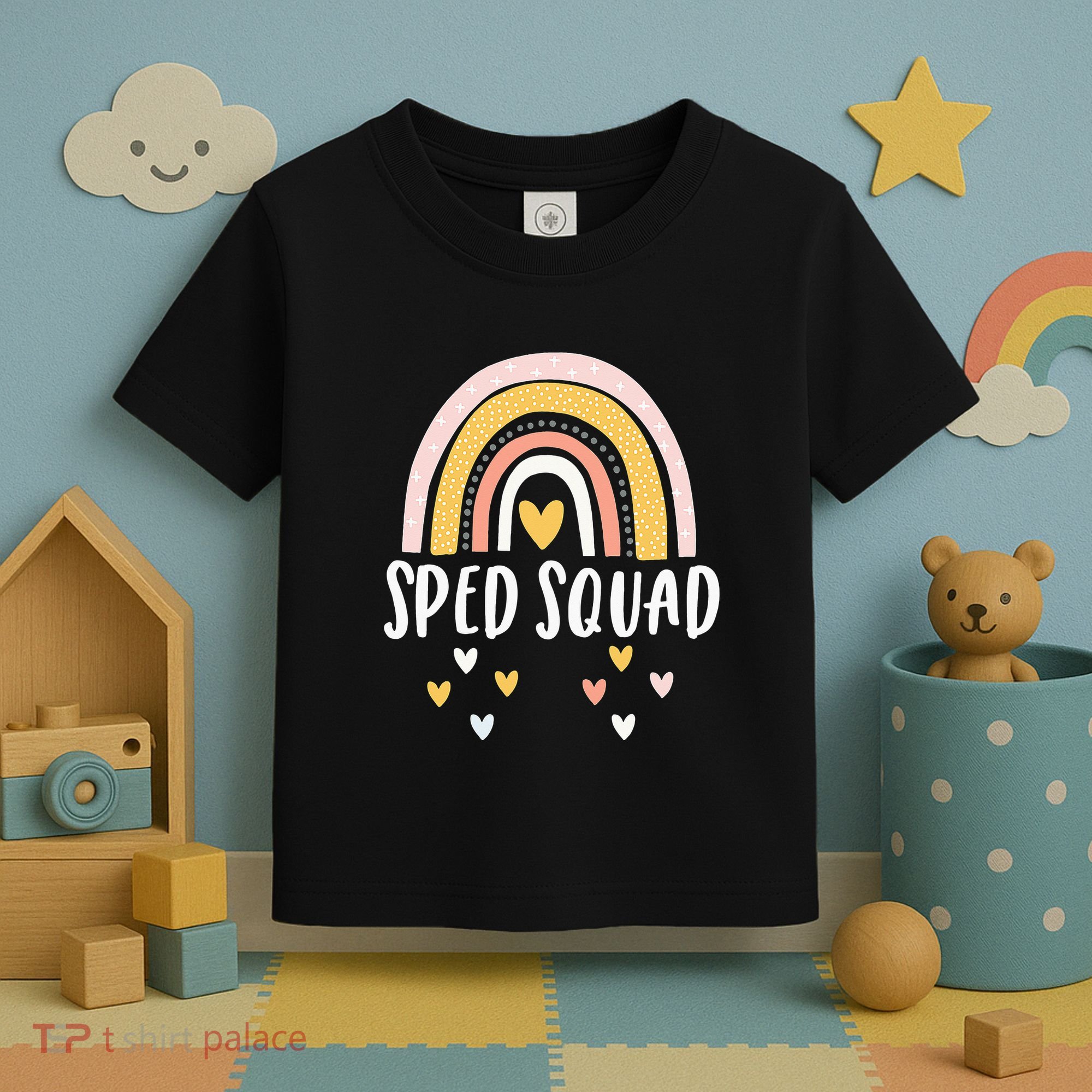 Sped Squad Special Education Teacher Sped Ed Teacher Gift Toddler T-Shirt