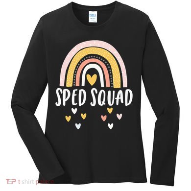 Sped Squad Special Education Teacher Sped Ed Teacher Gift Women's Long Sleeve Shirt