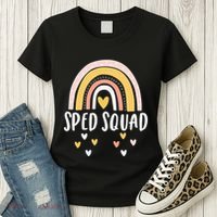 Sped Squad Special Education Teacher Sped Ed Teacher Gift Women's T-Shirt thumb 3