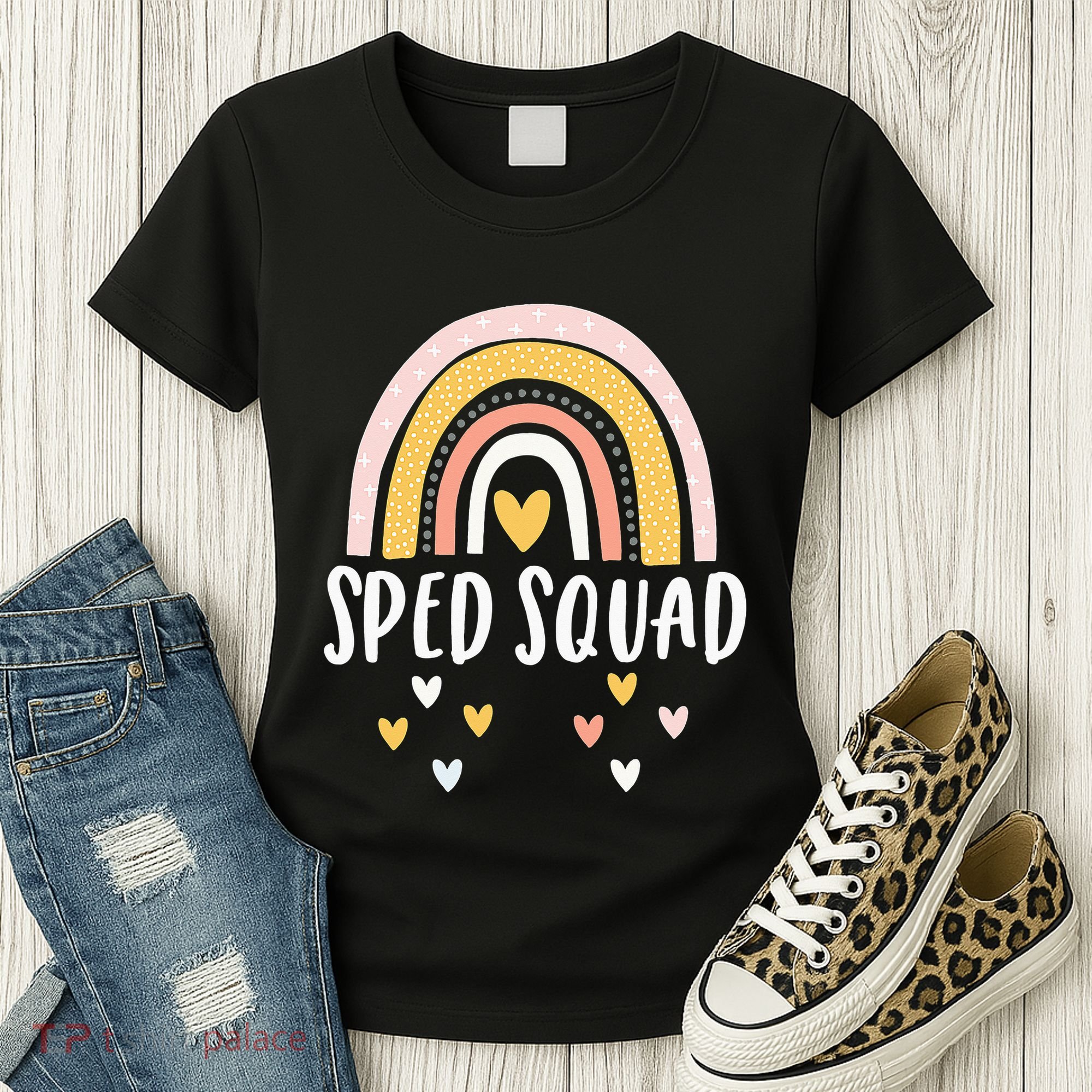 Sped Squad Special Education Teacher Sped Ed Teacher Gift Women's T-Shirt