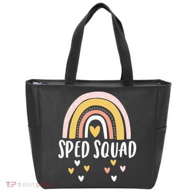 Sped Squad Special Education Teacher Sped Ed Teacher Gift Tote Bag