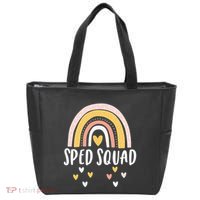 Sped Squad Special Education Teacher Sped Ed Teacher Gift Tote Bag thumb 0