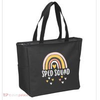 Sped Squad Special Education Teacher Sped Ed Teacher Gift Tote Bag thumb 2