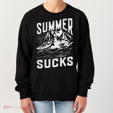 Summer Sucks Snowmobile Rider Gift Women's Sweatshirt