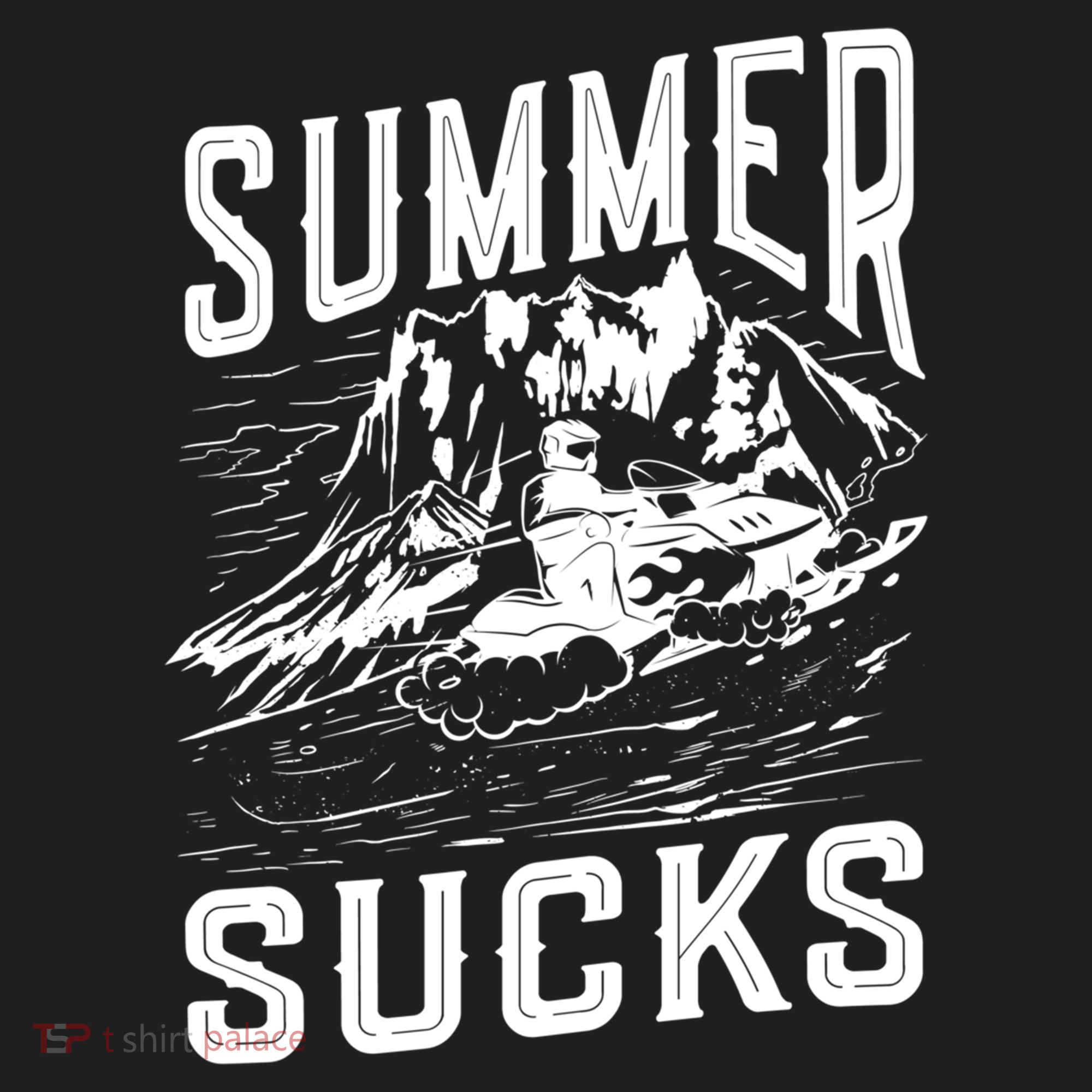 Summer Sucks Snowmobile Rider Gift Women's Sweatshirt