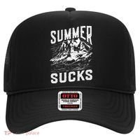 Summer Sucks Snowmobile Rider Gift Hat thumb 0
