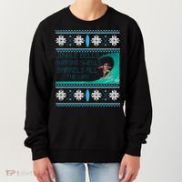 Surf Surfing Surfer Ugly Christmas Sweater Style Funny Gift Women's Sweatshirt thumb 0