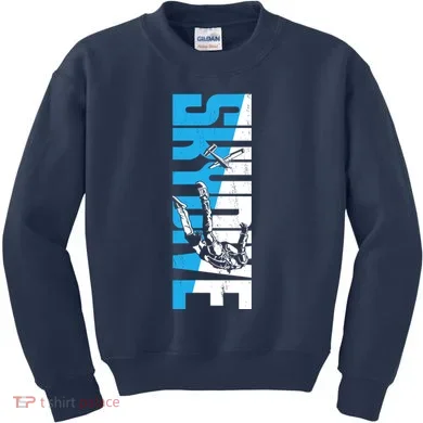 Skydiving Skydive Kids Sweatshirt