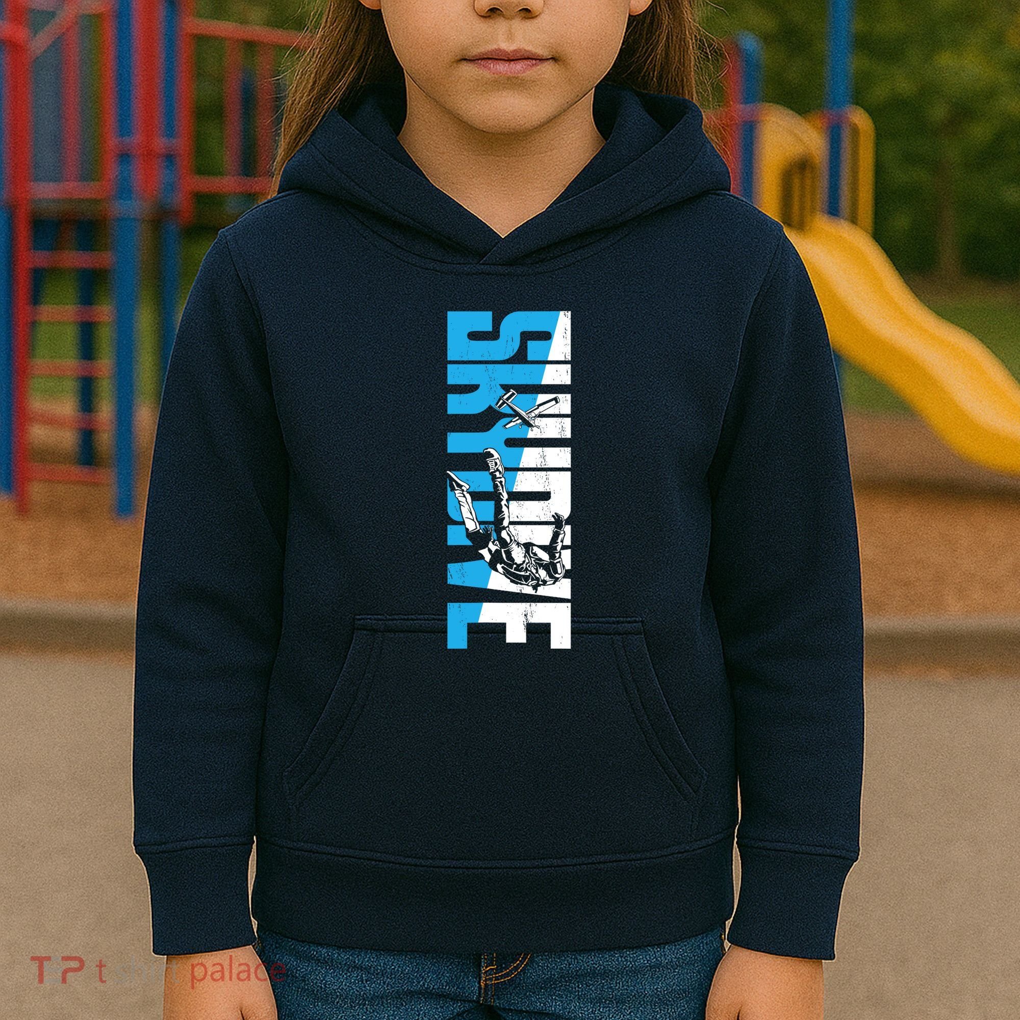 Skydiving Skydive Kids Hoodie