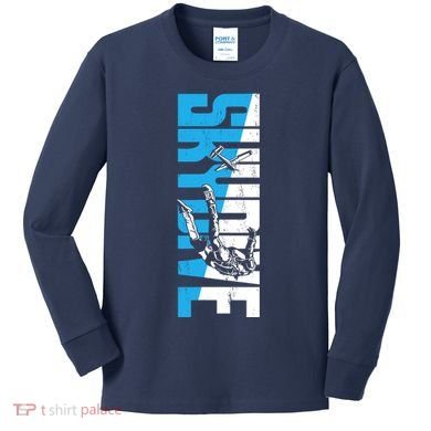 Skydiving Skydive Kids Long Sleeve Shirt