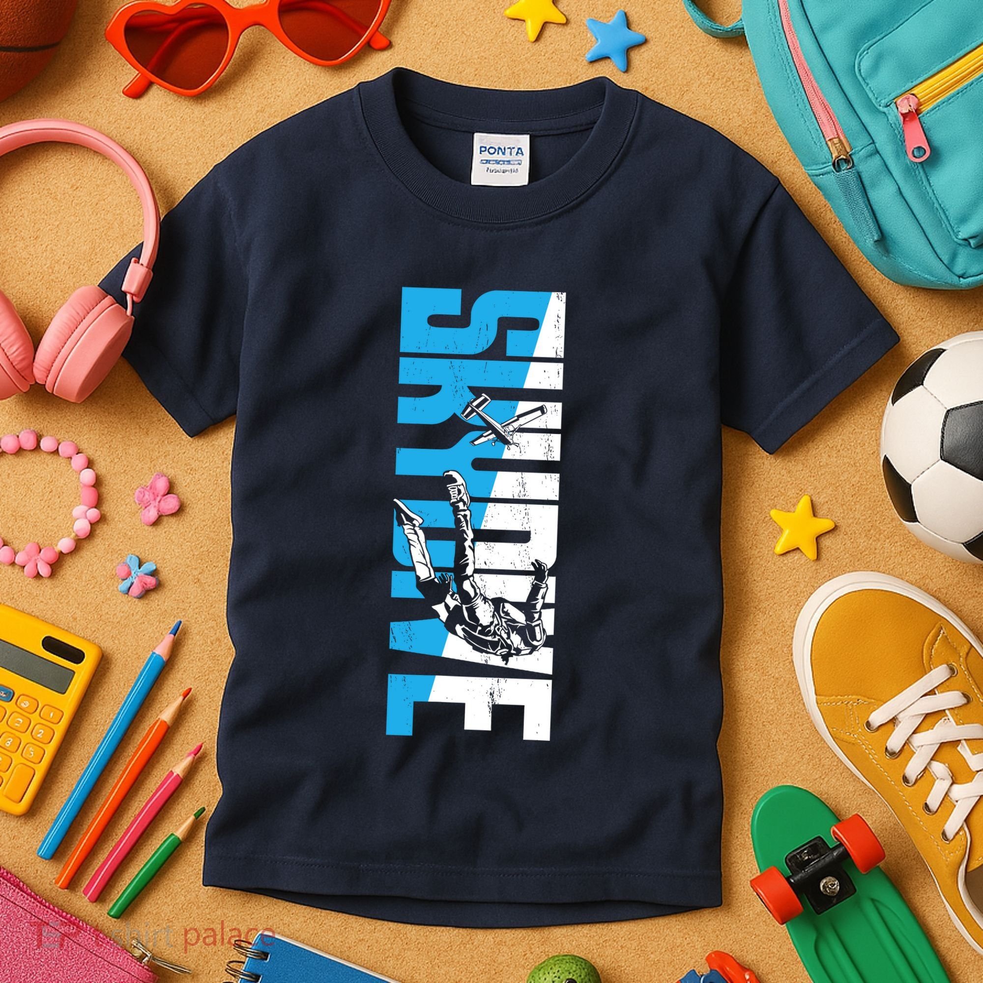 Skydiving Skydive Kids T-Shirt