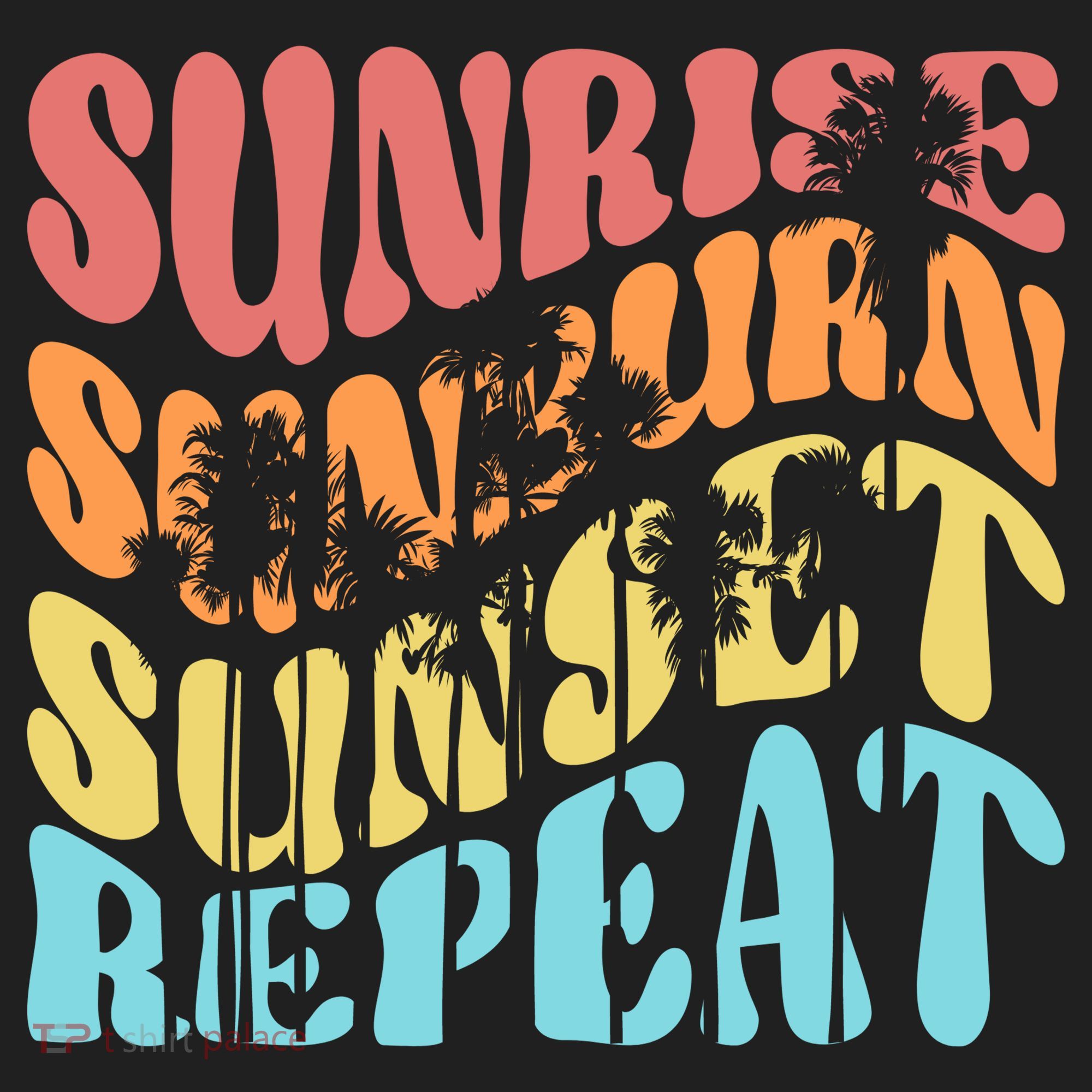 Sunride Sunburn Sunset Repeat District V.I.T. Heavyweight Hoodie