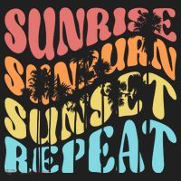 Sunride Sunburn Sunset Repeat Tumbler thumb 3