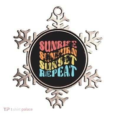 Sunride Sunburn Sunset Repeat Ornament
